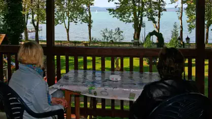 Örök panoráma a Balatonra